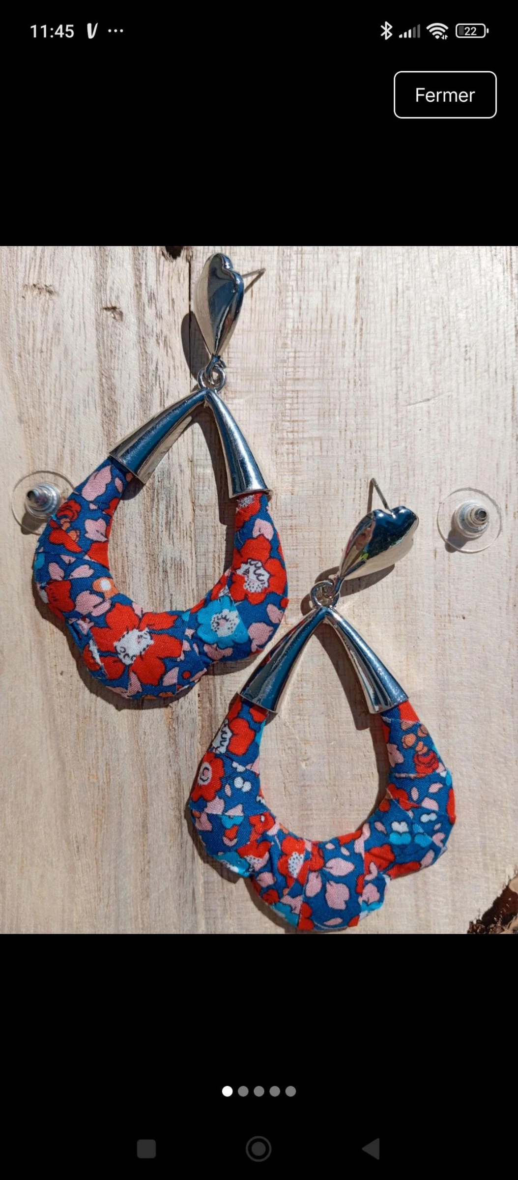 Liberty earrings – photo 2